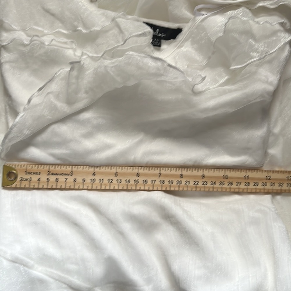 Lulu’s Ruffles White dress - Picture 15 of 16